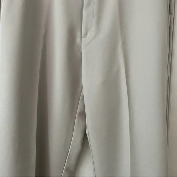 Haggar Mens Dress Pants 38/32 Biege Classic Fit Business Casual Golfcore Preppy - Picture 6 of 17